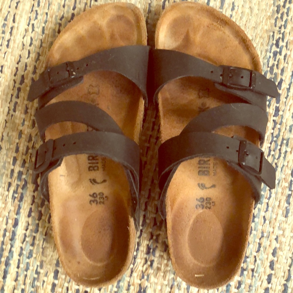 Black Birkenstock Sandals 36